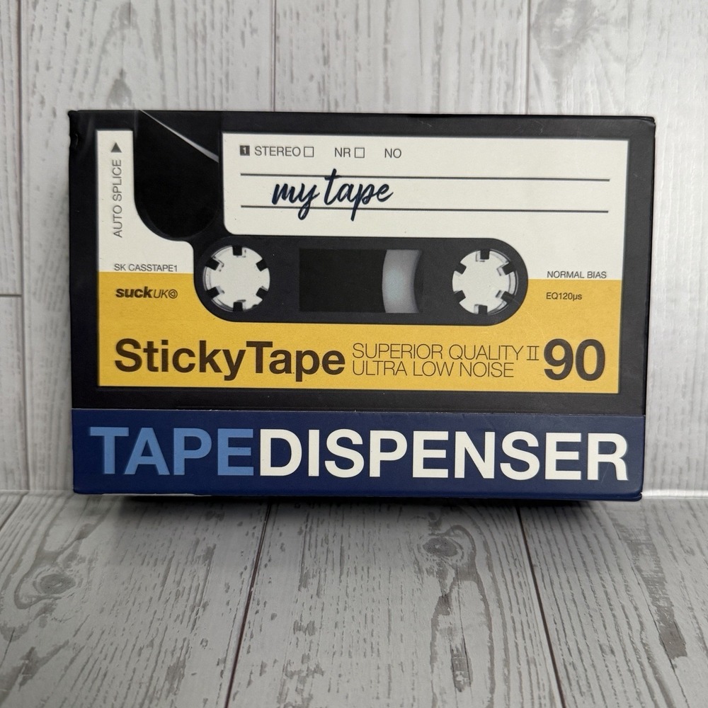 Vintage Style‎ Cassette Tape Dispenser Desk Office Music Retro Nostalgia Suck UK